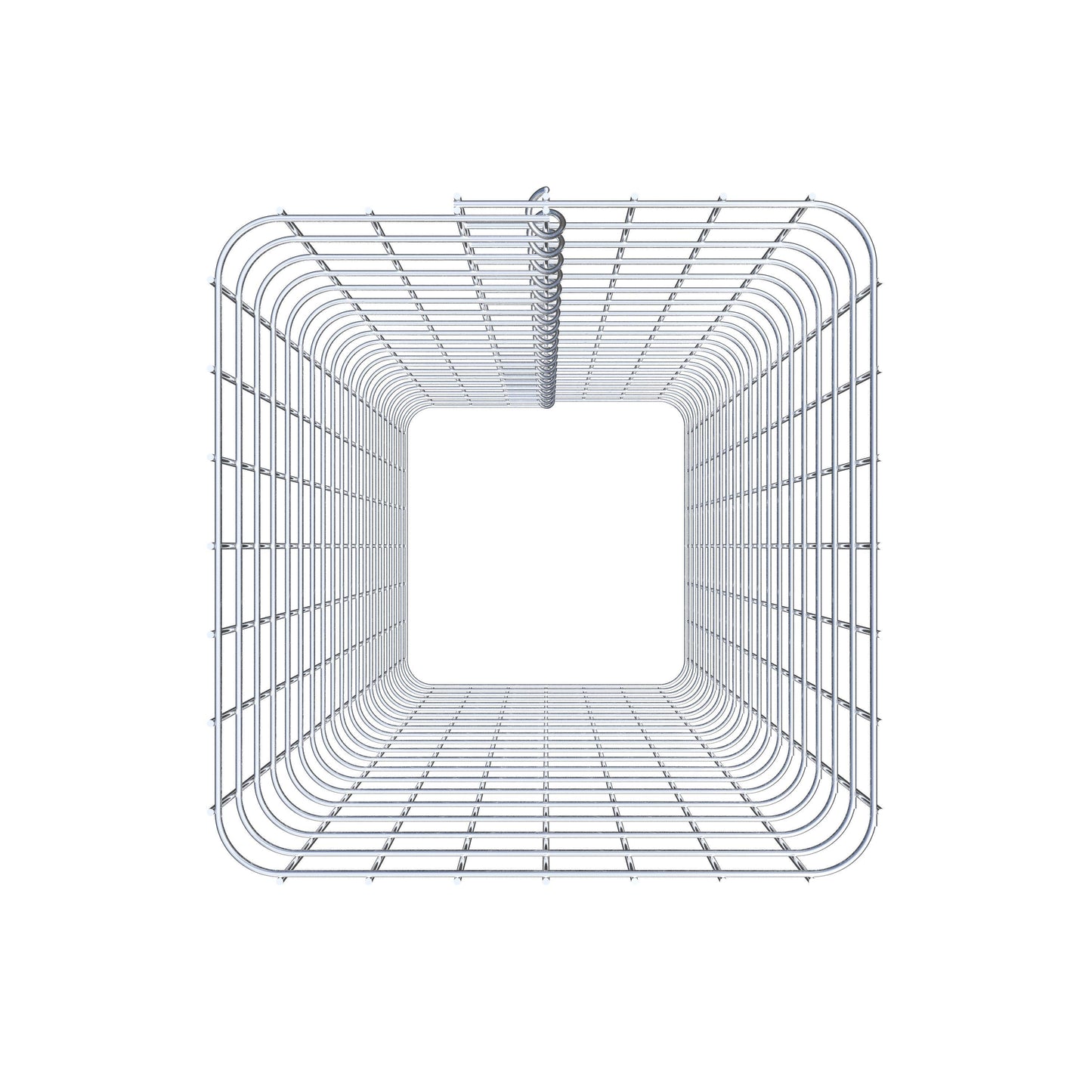 Colonna di gabbioni 37 x 37 cm MW 5 x 5 cm quadrato