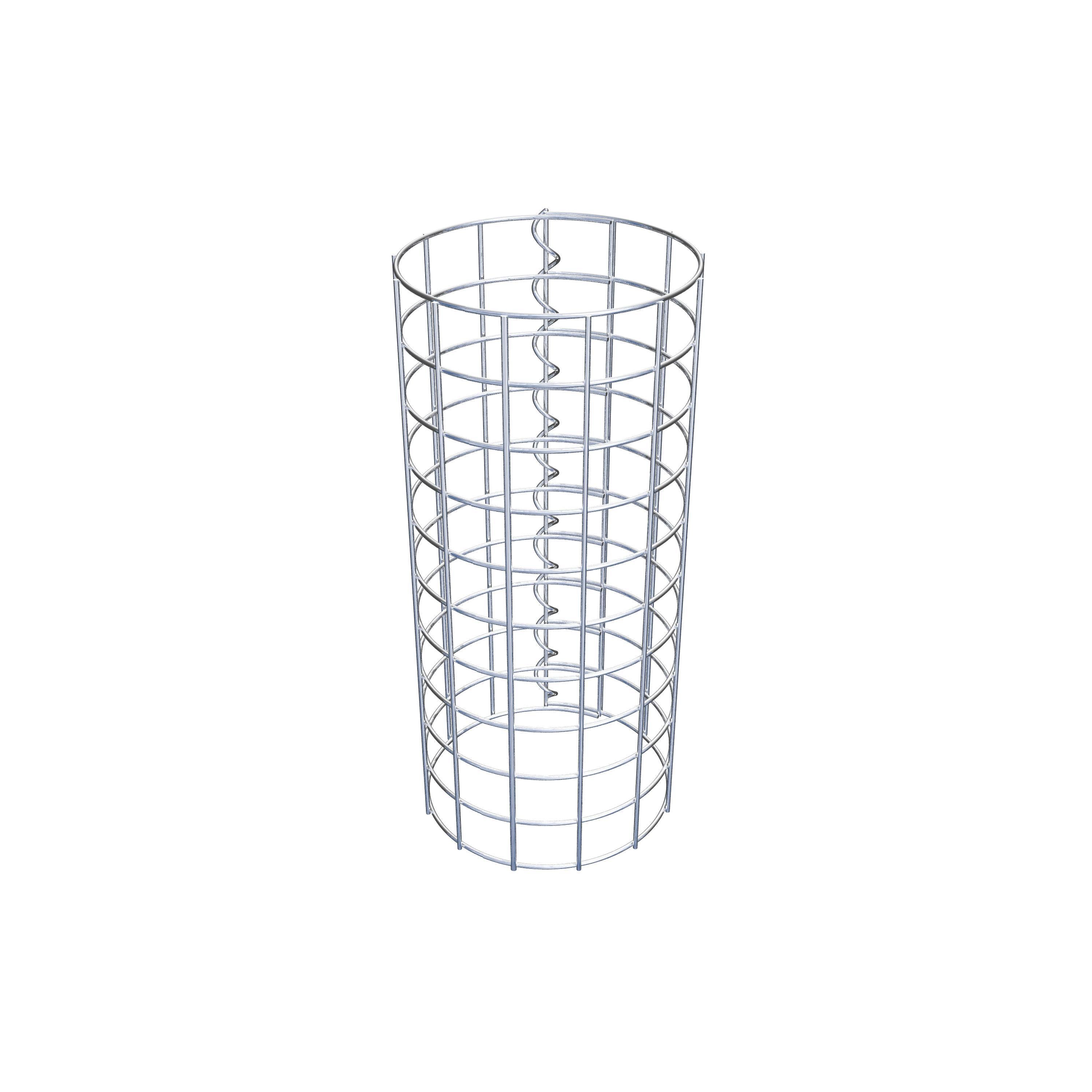 Gabionensäule Durchmesser 22 cm MW 5 x 5 cm rund