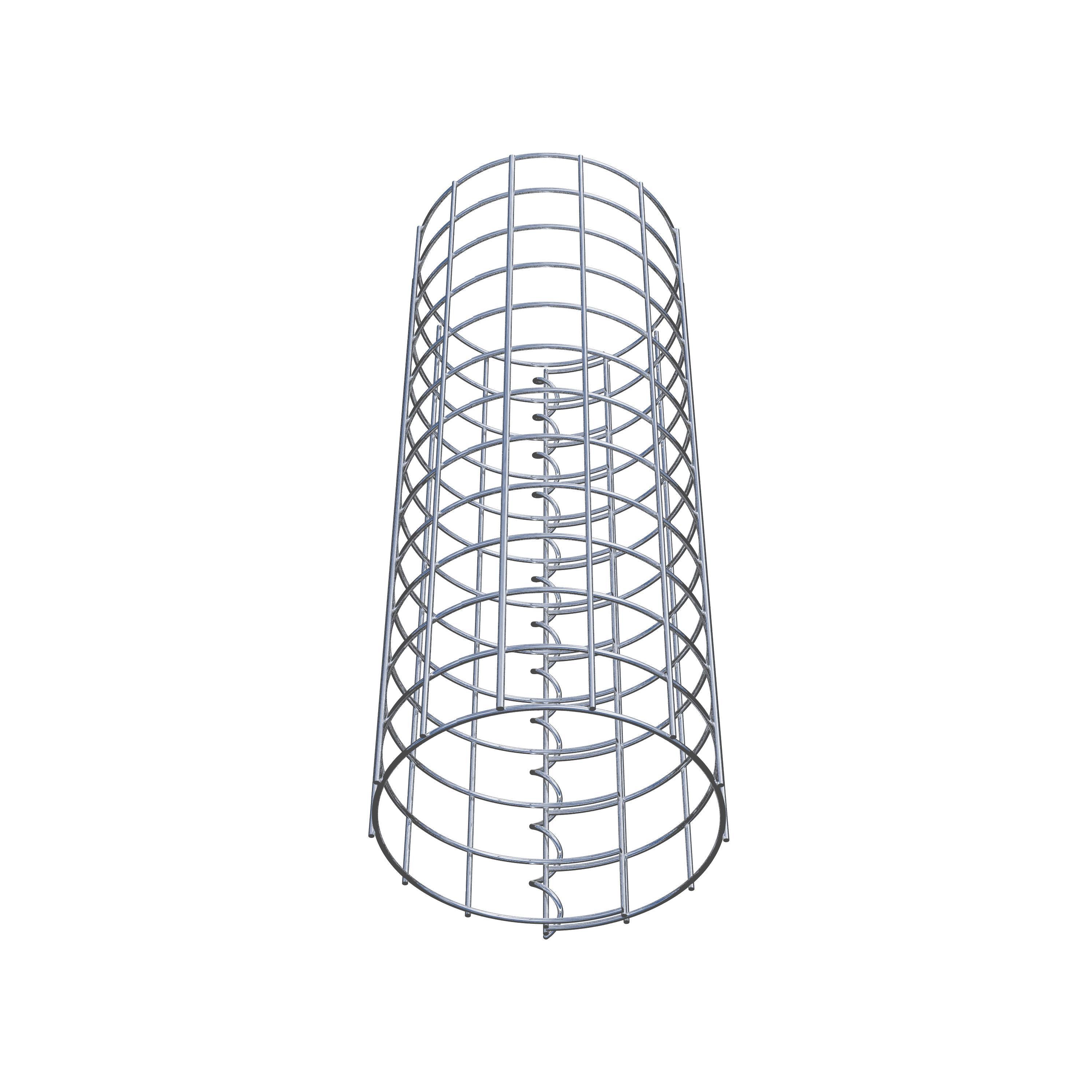 Gabionensäule Durchmesser 22 cm MW 5 x 5 cm rund