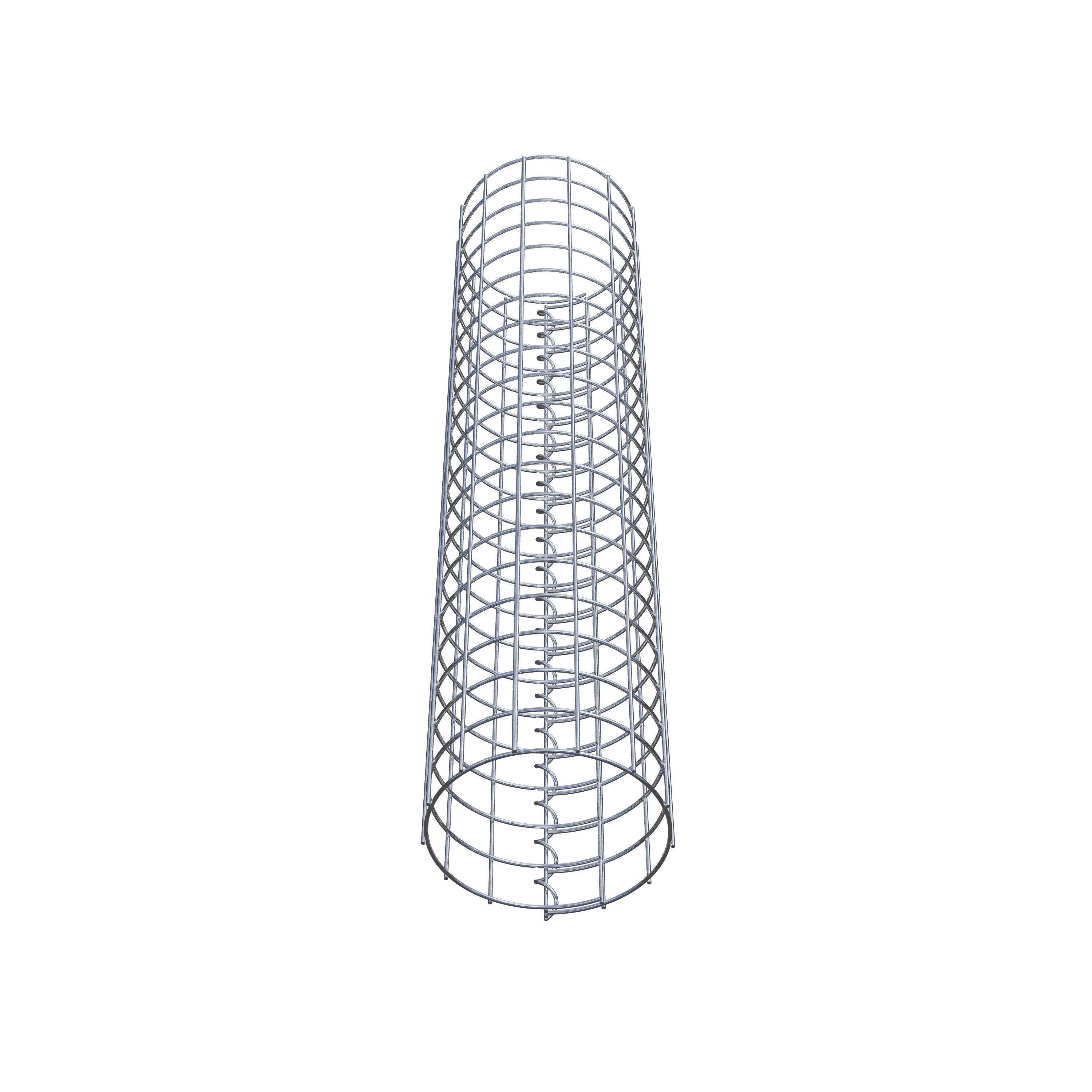 Gabionensäule Durchmesser 22 cm MW 5 x 5 cm rund