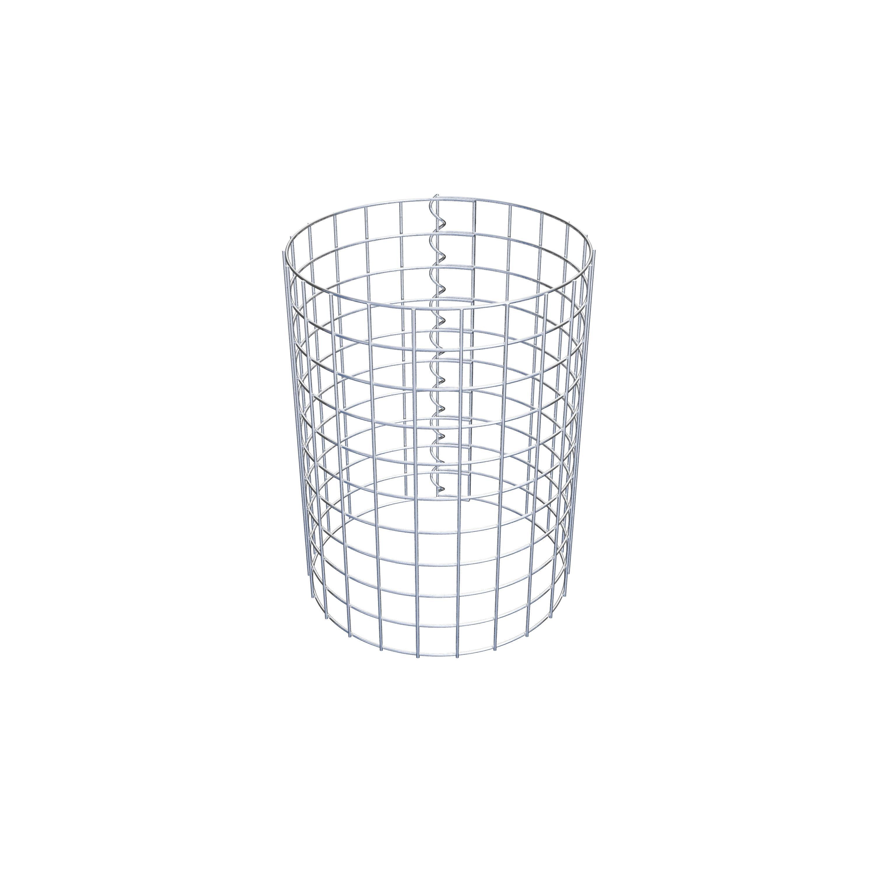 Gabionensäule Durchmesser 37 cm MW 5 x 5 cm rund