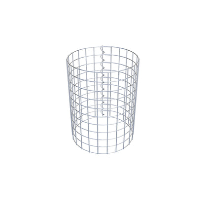 Colonna di gabbioni diametro 37 cm MW 5 x 5 cm rotonda