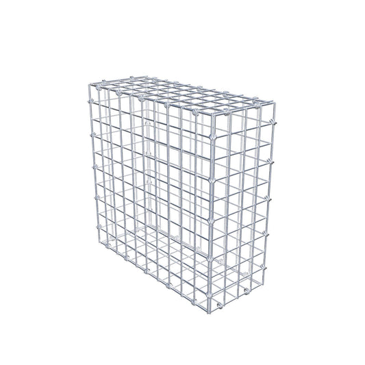 Gabion 50 cm x 50 cm x 20 cm (L x H x D), mesh size 5 x 5 cm, spiral ring