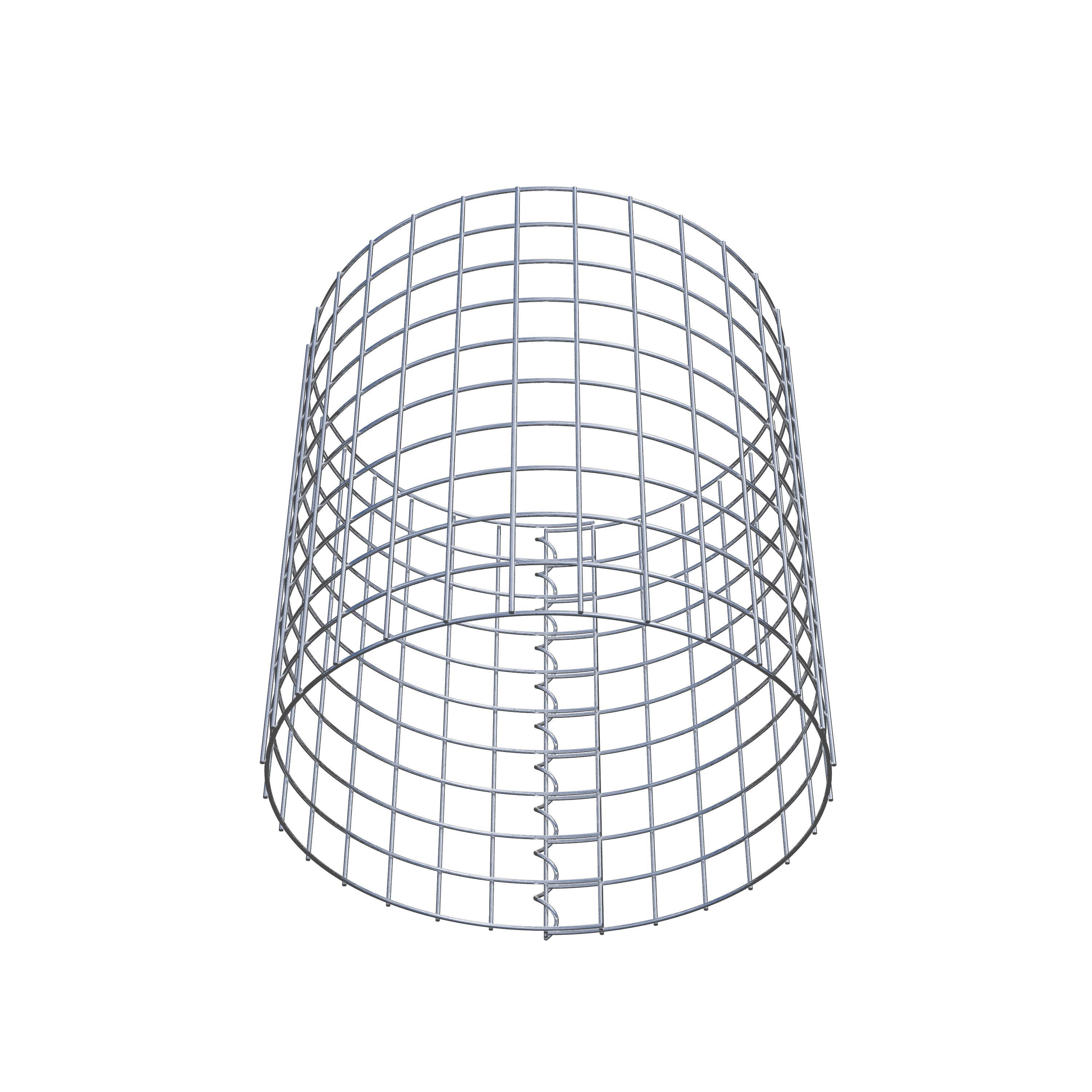 Coluna de gabião diâmetro 47 cm MW 5 x 5 cm redondo