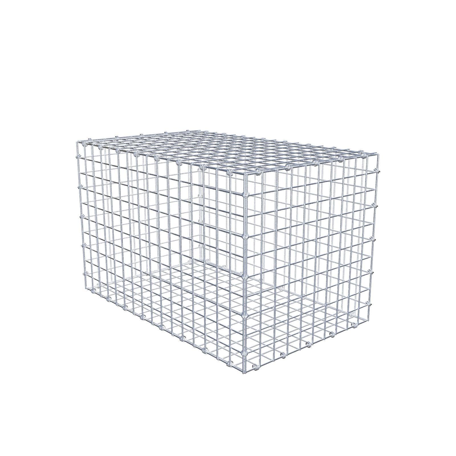 Schanskorf 80 cm x 50 cm x 50 cm (L x H x D), maaswijdte 5 x 5 cm, spiraalring