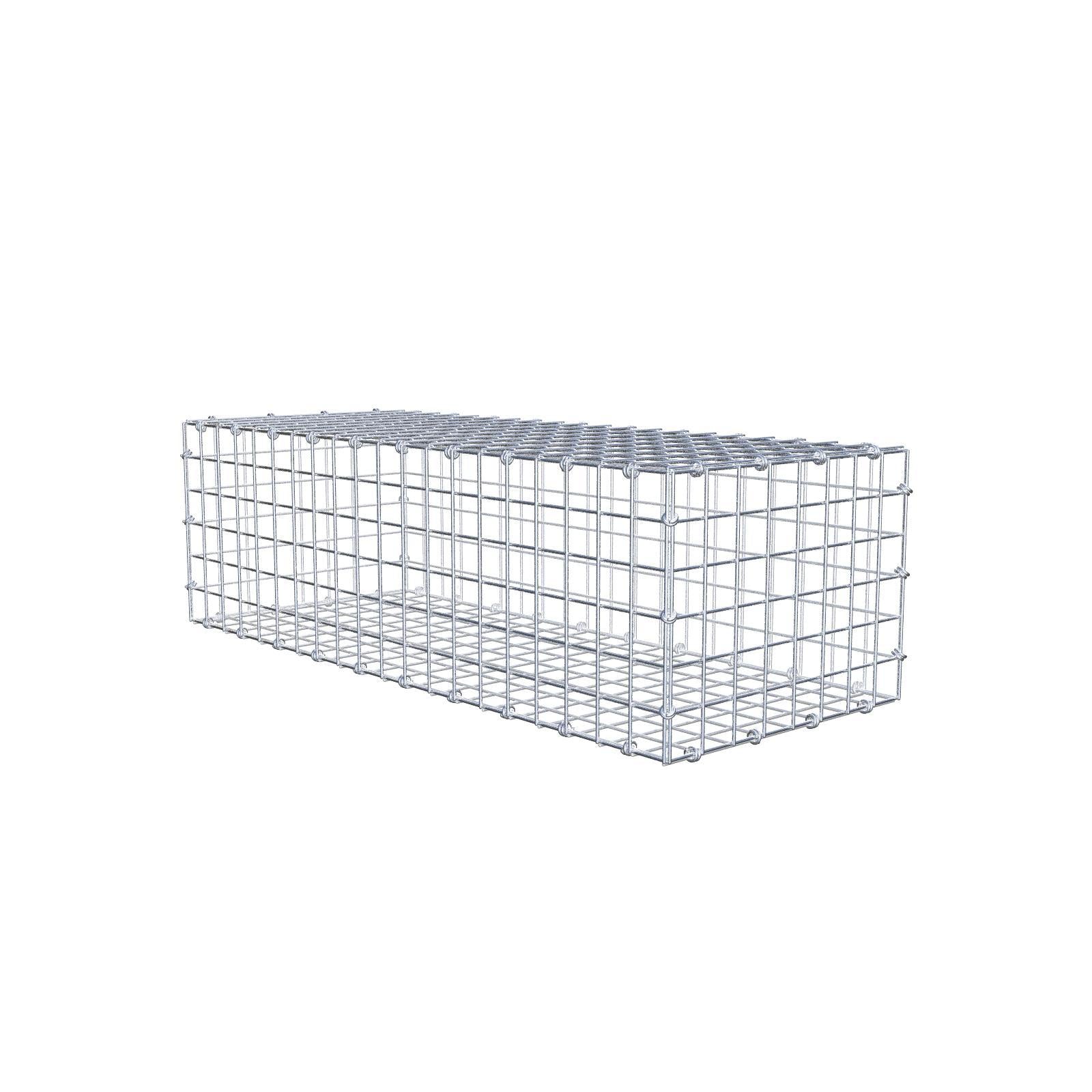Schanskorf 100 cm x 30 cm x 40 cm (L x H x D), maaswijdte 5 x 5 cm, spiraalring