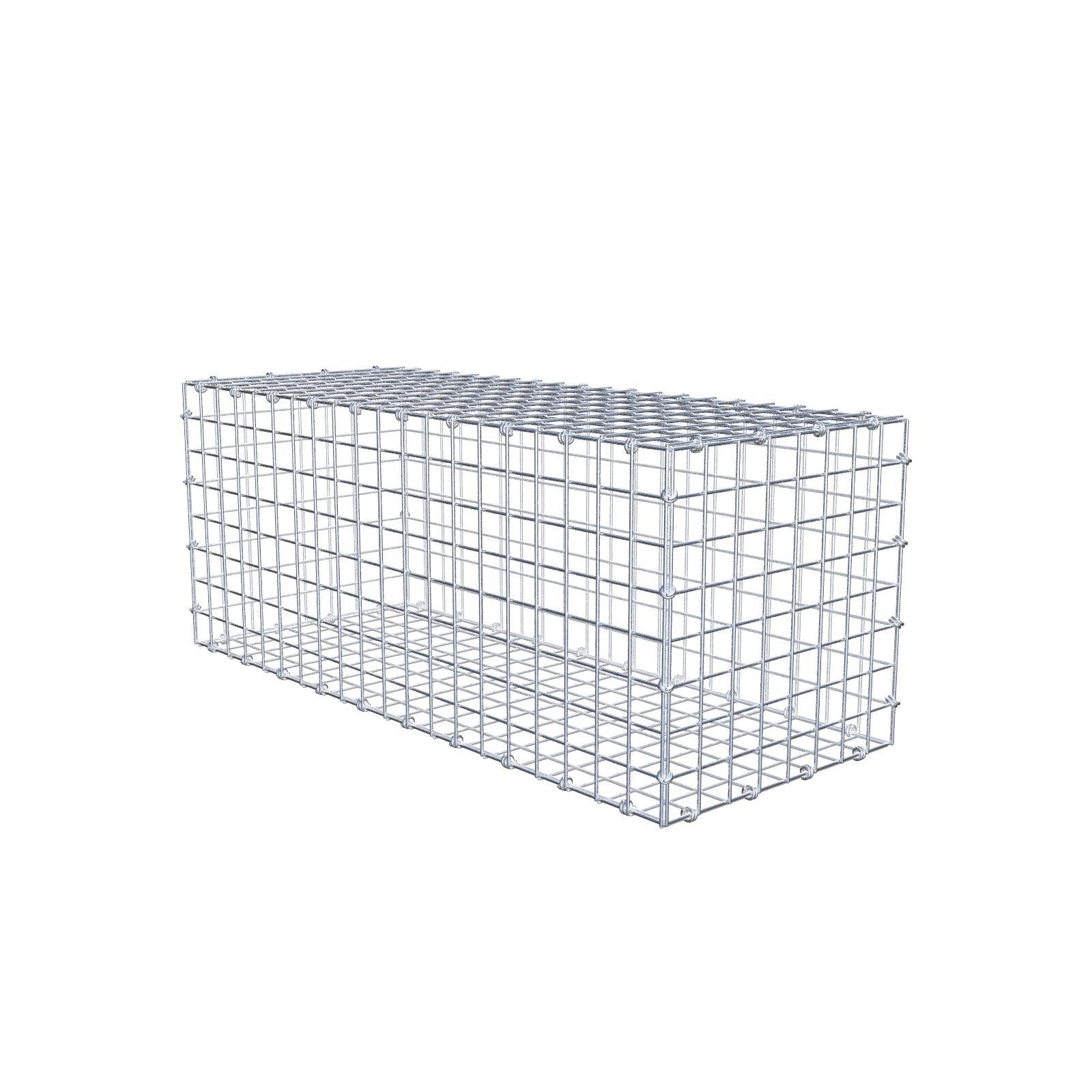 Schanskorf 100 cm x 40 cm x 40 cm (L x H x D), maaswijdte 5 x 5 cm, spiraalring