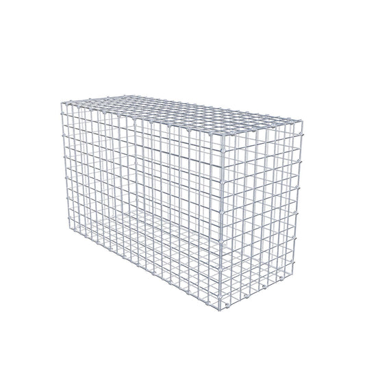 Gabion 100 cm x 60 cm x 40 cm (L x H x D), mesh size 5 x 5 cm, spiral ring