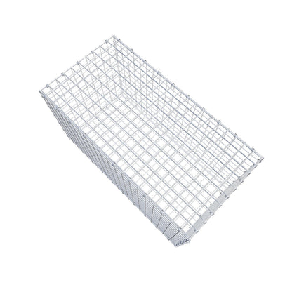 Gabion 100 cm x 60 cm x 50 cm (L x H x P), mailles 5 x 5 cm, anneau en spirale