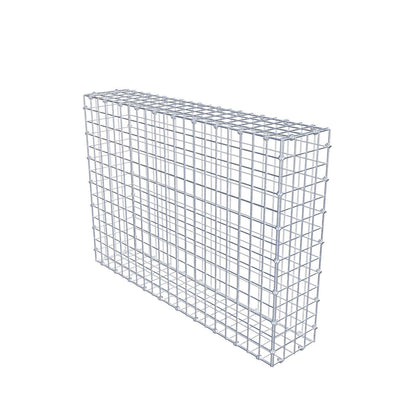 Gabion 100 cm x 70 cm x 20 cm (L x H x D), maskestørrelse 5 x 5 cm, spiralring