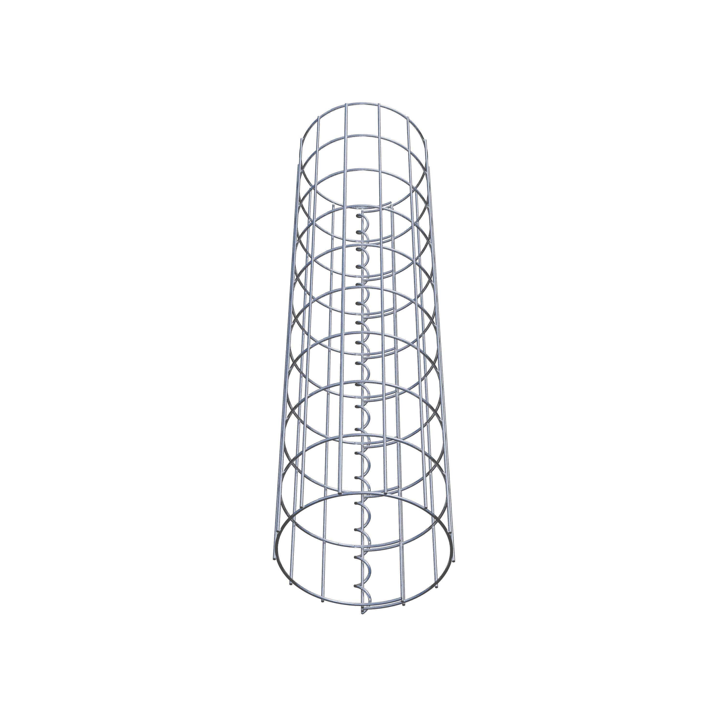 Colonna di gabbioni diametro 22 cm, MW 5 x 10 cm rotonda