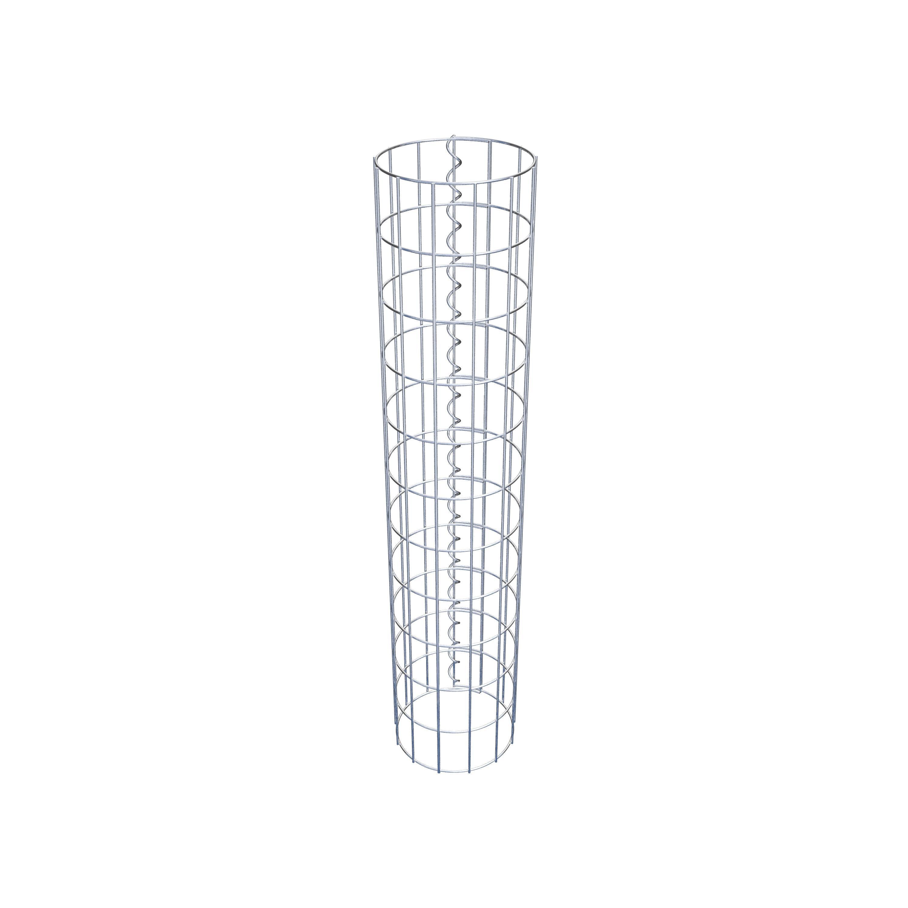 Gabionensäule Durchmesser 22 cm, MW 5 x 10 cm rund