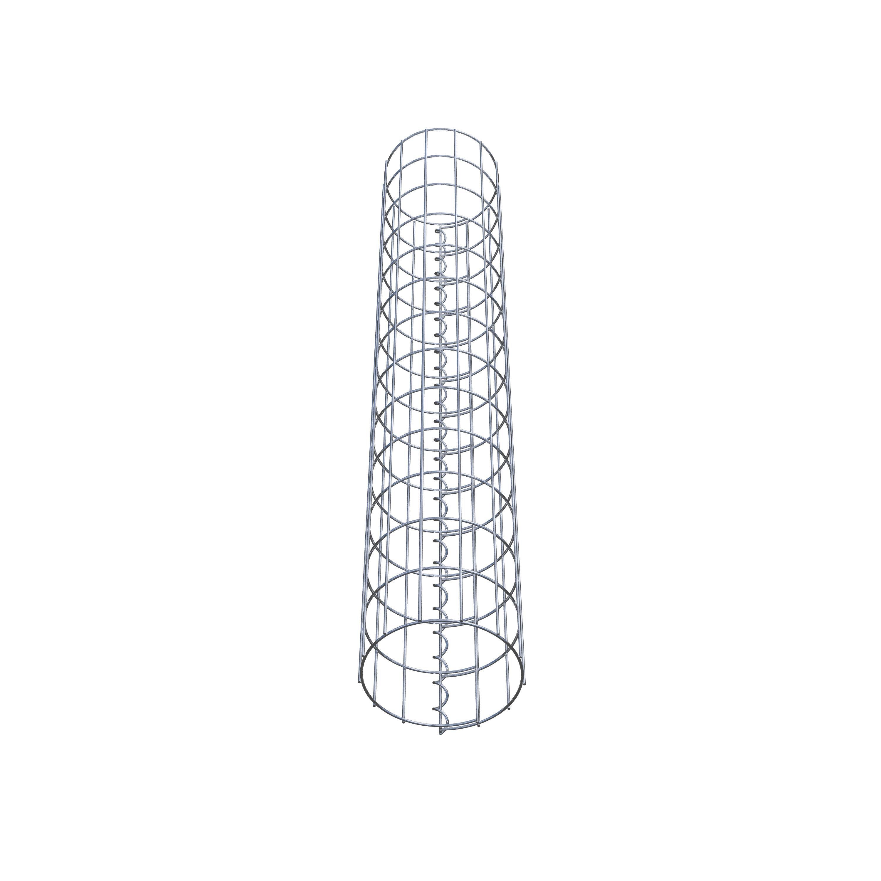 Colonna di gabbioni diametro 22 cm, MW 5 x 10 cm rotonda