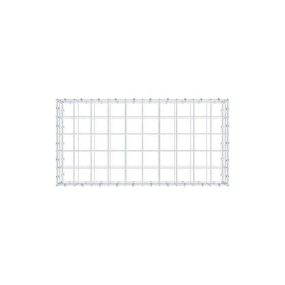 Gabion 100 cm x 20 cm x 50 cm (L x H x D), mesh size 10 x 10 cm, spiral ring