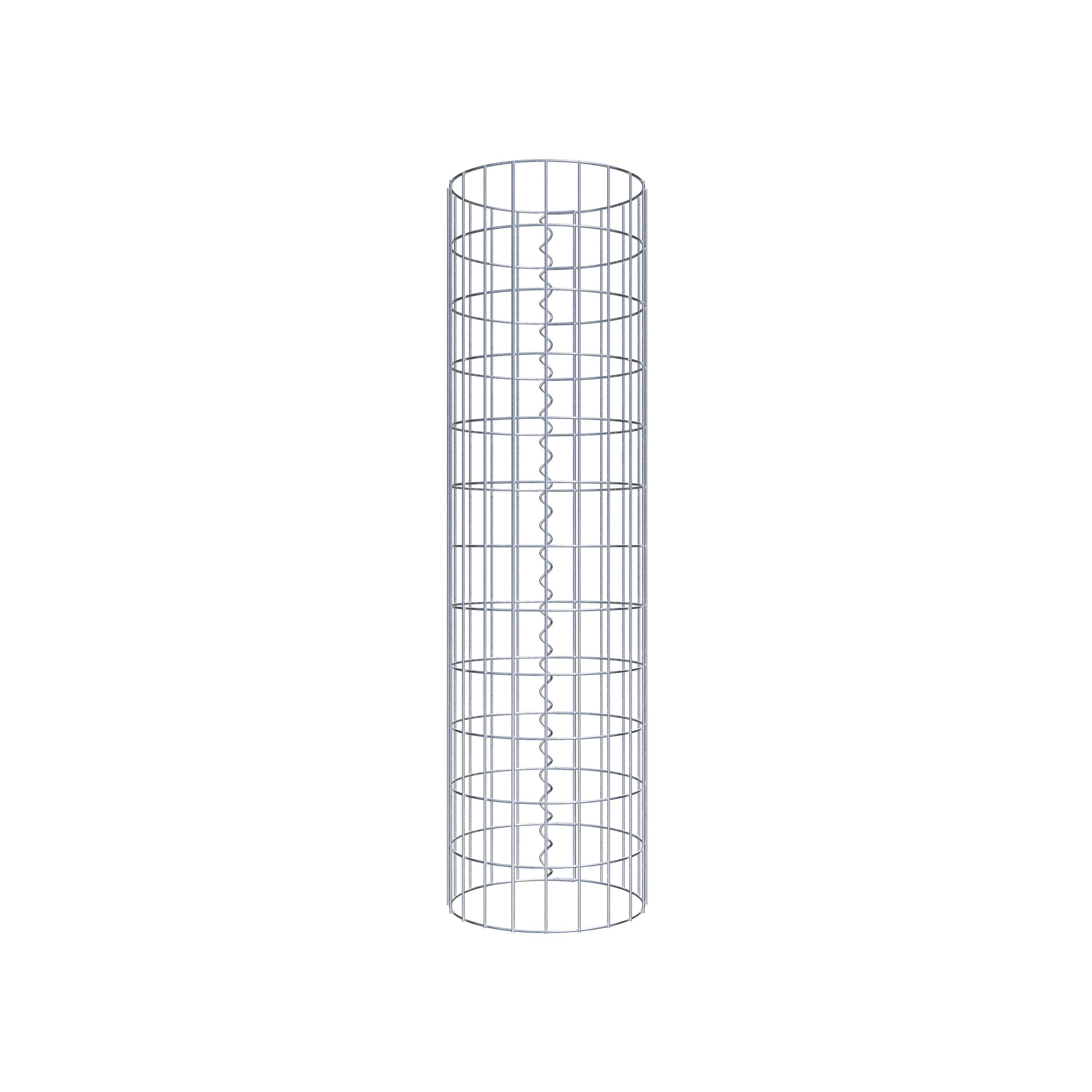 Gabionensäule Durchmesser 32 cm, MW 5 x 10 cm rund