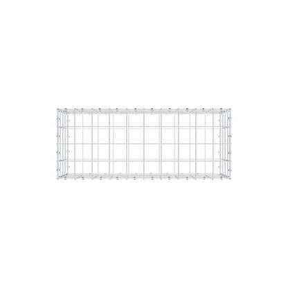 Schanskorf 100 cm x 40 cm x 40 cm (L x H x D), maaswijdte 10 x 10 cm, spiraalring