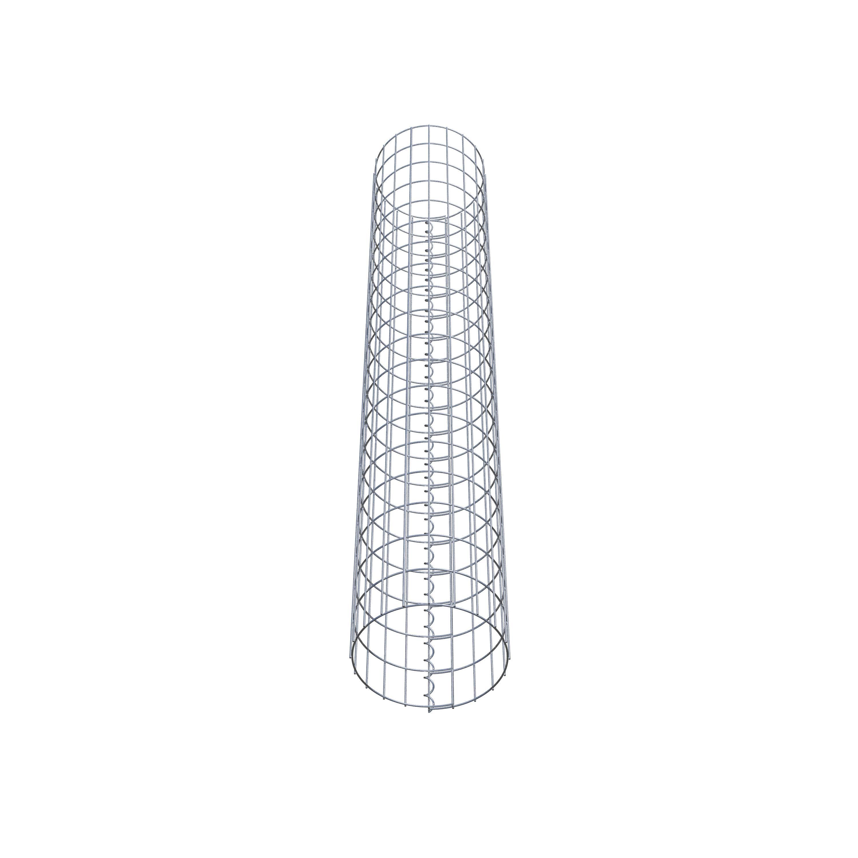 Gabionensäule Durchmesser 32 cm, MW 5 x 10 cm rund