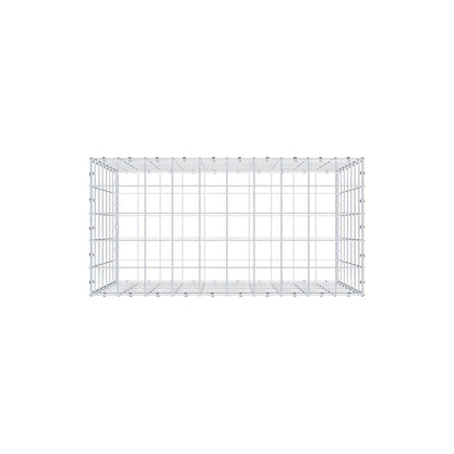 Gabion 100 cm x 70 cm x 50 cm (L x H x P), mailles 10 x 10 cm, anneau en spirale