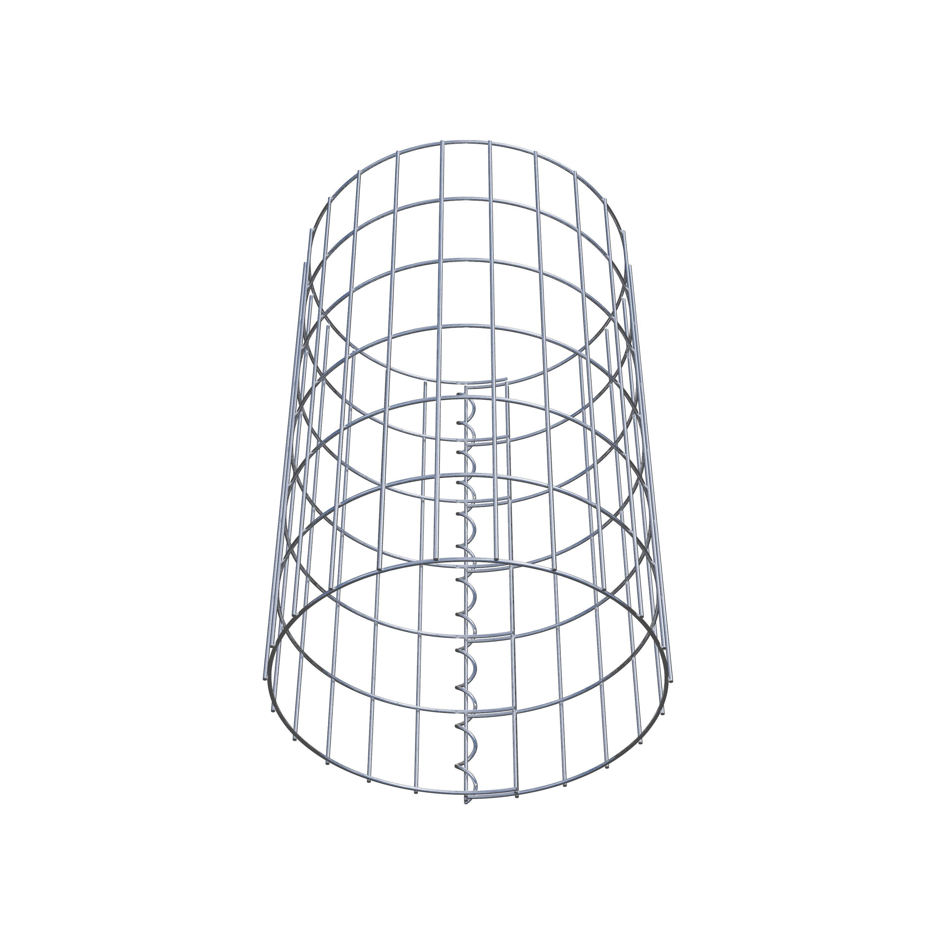 Colonna di gabbioni diametro 37 cm, MW 5 x 10 cm rotonda