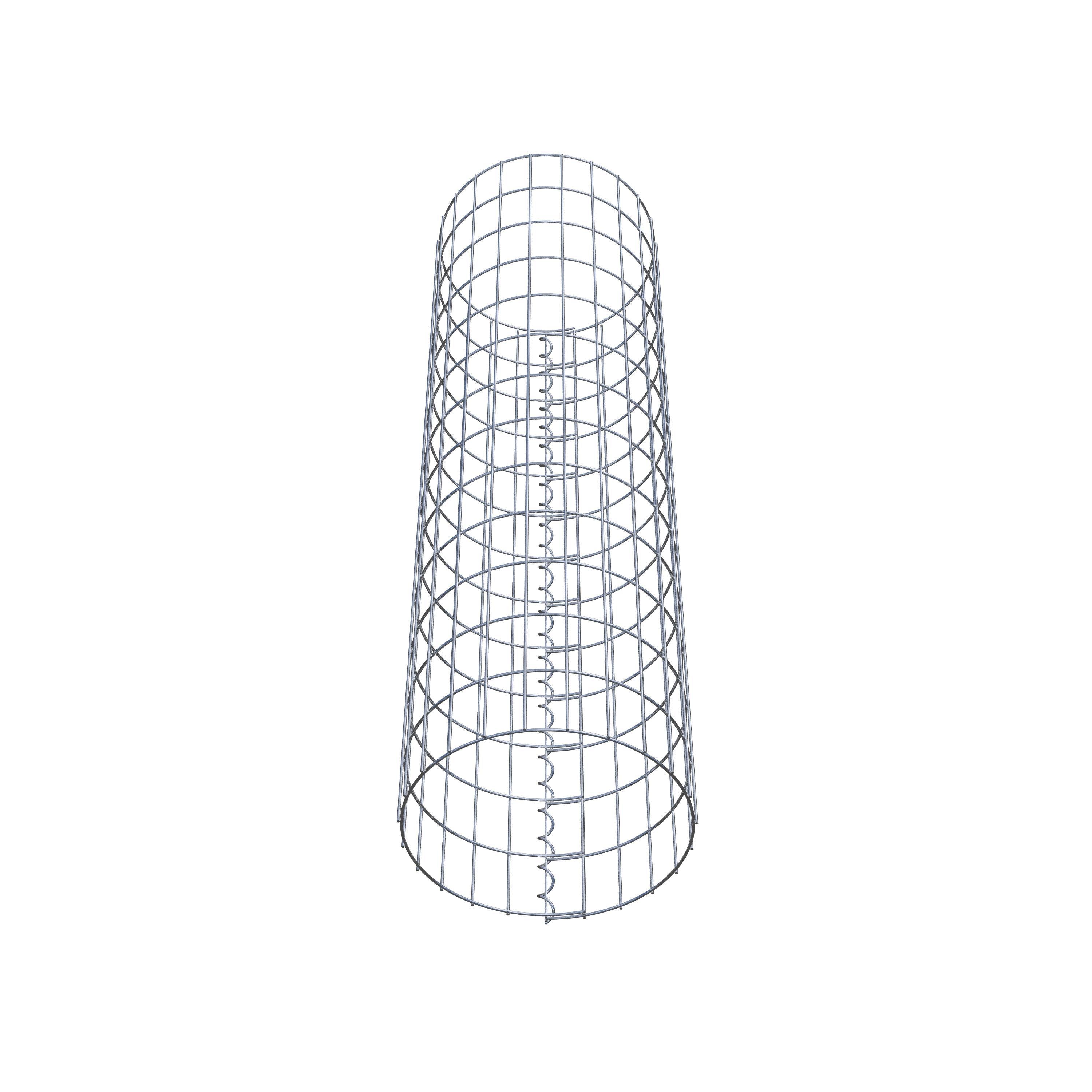 Gabionensäule Durchmesser 37 cm, MW 5 x 10 cm rund