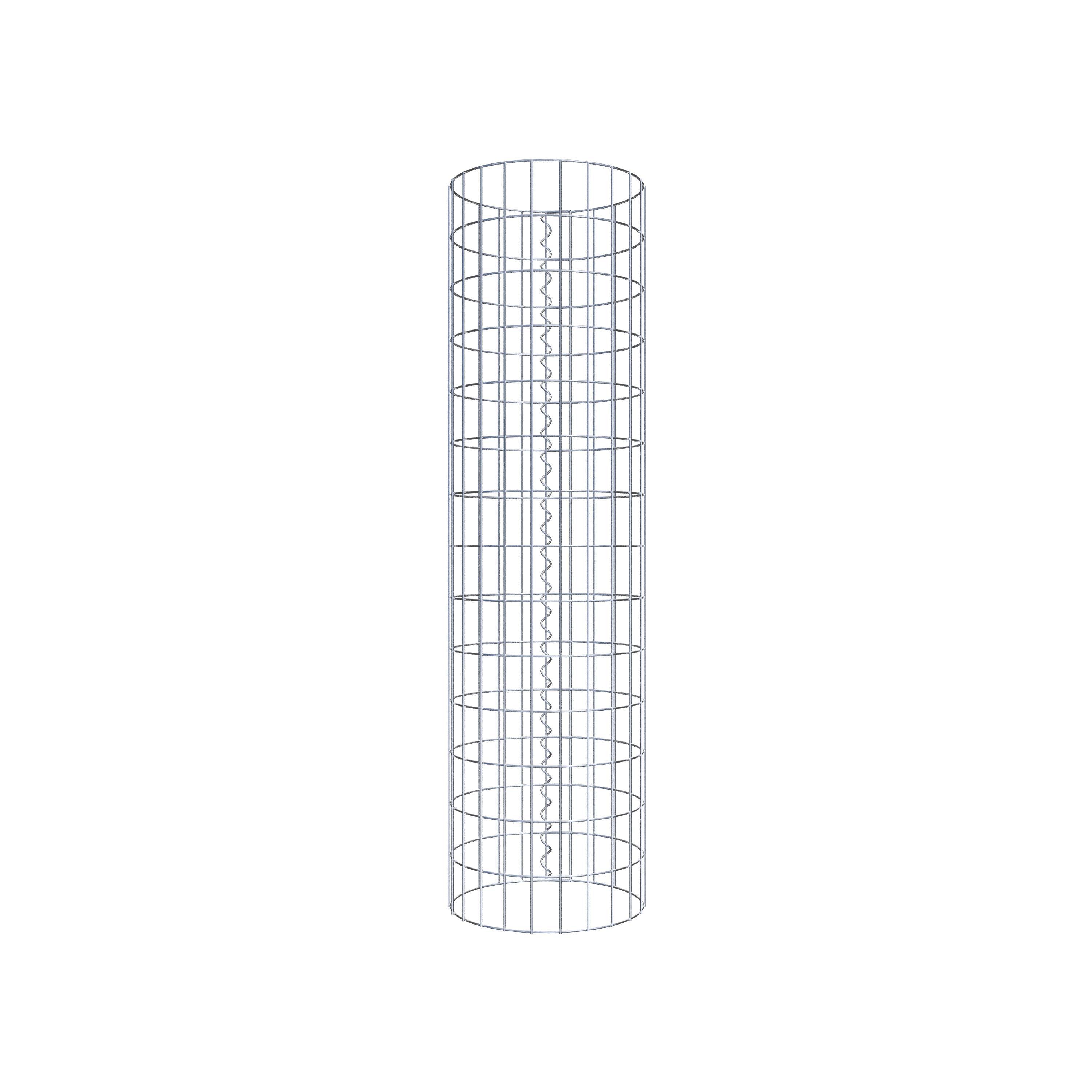 Gabionensäule Durchmesser 37 cm, MW 5 x 10 cm rund