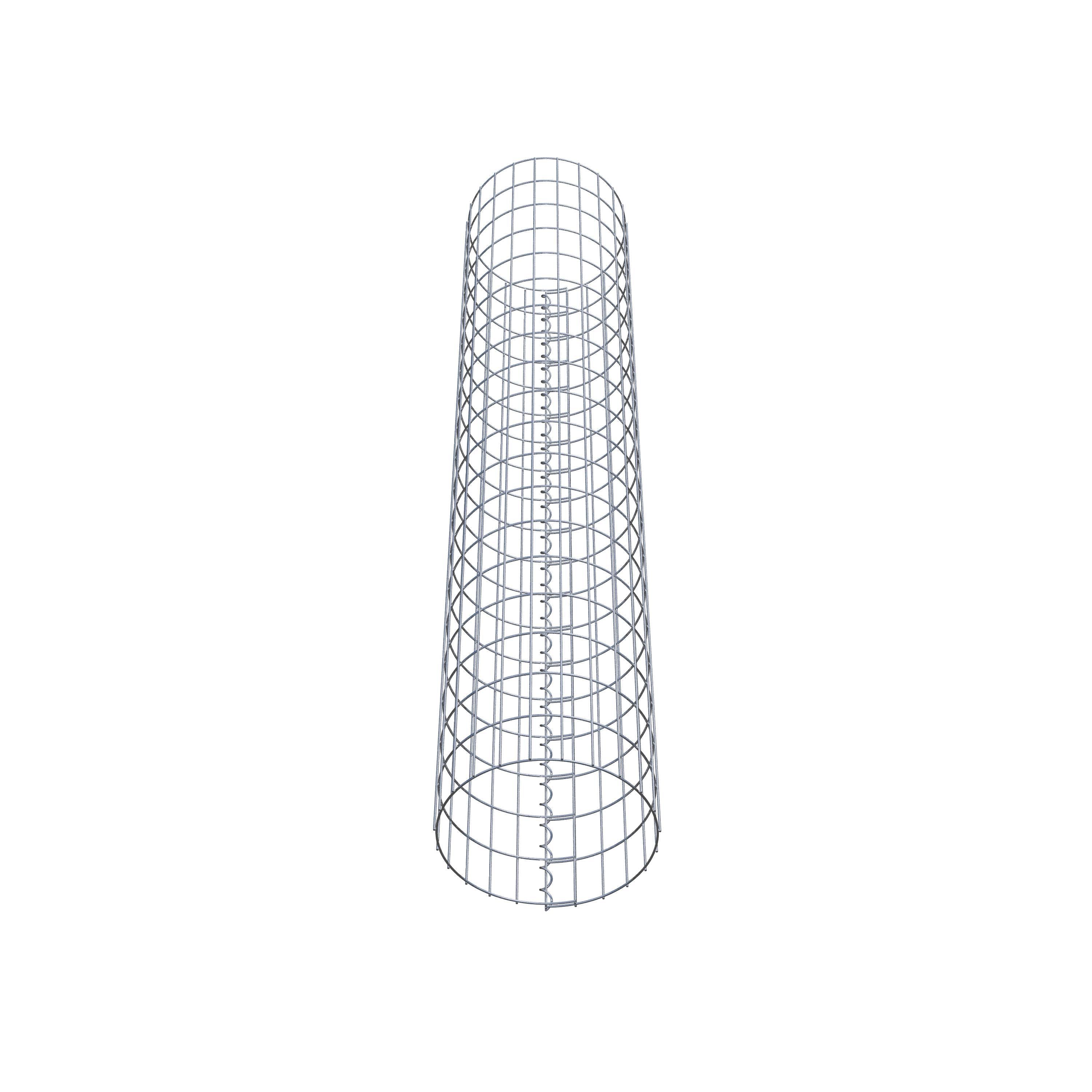 Gabionensäule Durchmesser 37 cm, MW 5 x 10 cm rund