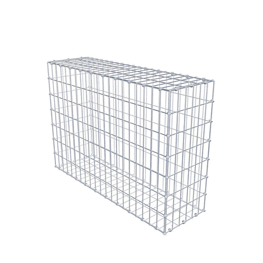 Gabion 100 cm x 70 cm x 30 cm (L x H x P), mailles 5 x 10 cm, anneau en spirale