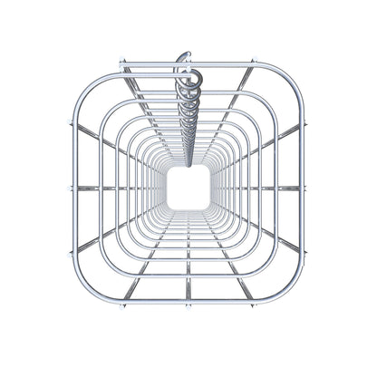 Colonne de gabion 17 x 17 cm, MW 5 x 10 cm carré