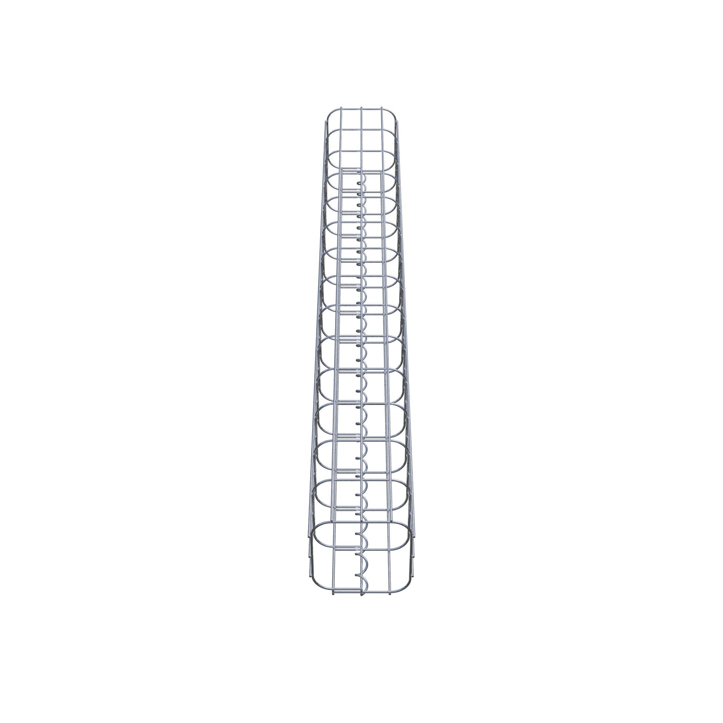 Colonne de gabion 17 x 17 cm, MW 5 x 10 cm carré