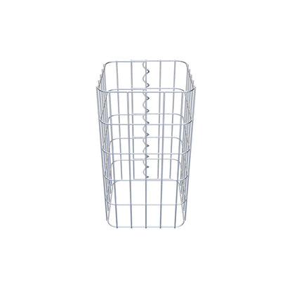 Gabionsøjle 27 x 27 cm, MW 5 x 10 cm kvadratisk