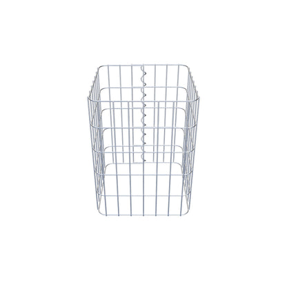 Colonna di gabbioni 37 x 37 cm, MW 5 x 10 cm quadrati