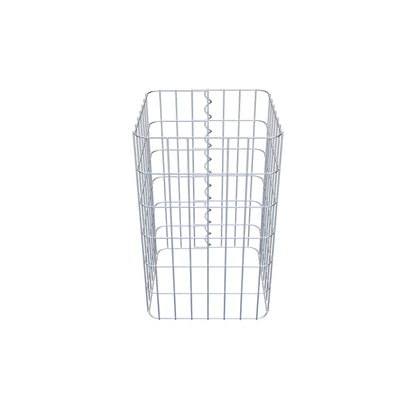 Colonna di gabbioni 37 x 37 cm, MW 5 x 10 cm quadrati