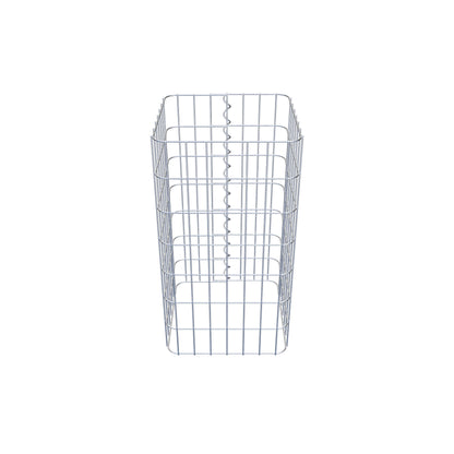 Colonna di gabbioni 37 x 37 cm, MW 5 x 10 cm quadrati