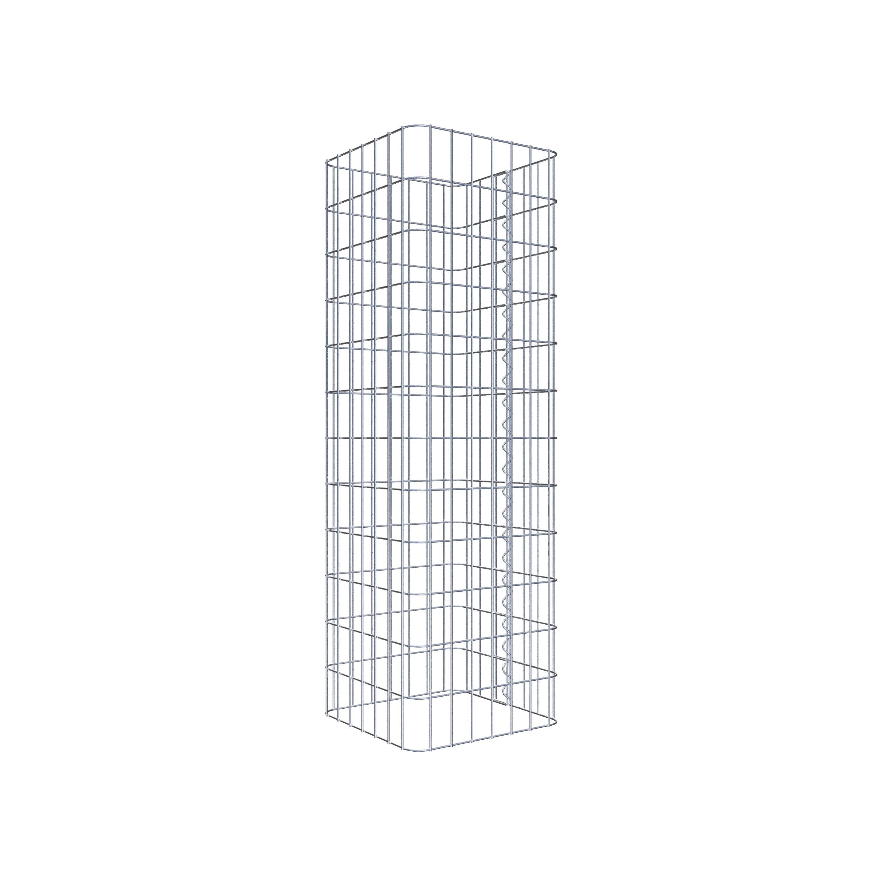 Gabionensäule 37 x 37 cm, MW 5 x 10 cm eckig