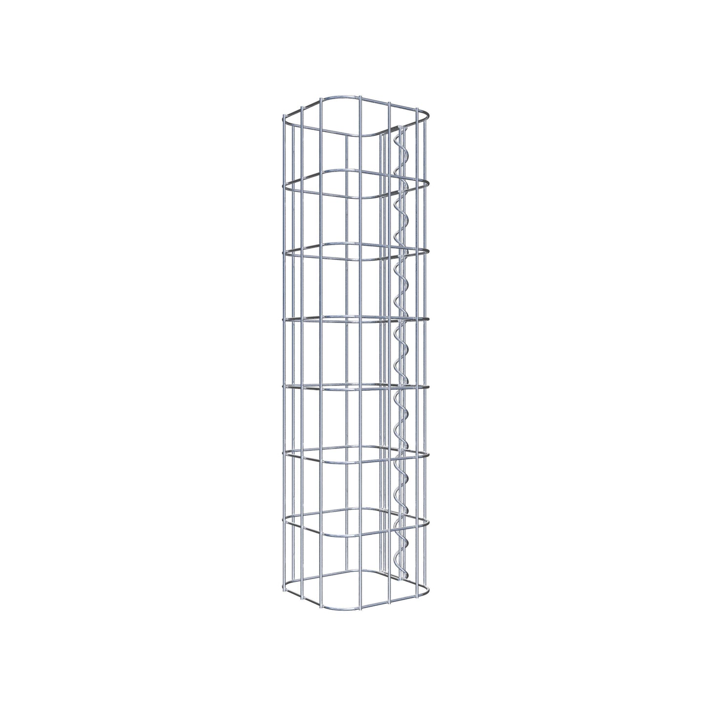 Colonne de gabion 17 x 17 cm, MW 5 x 10 cm carré