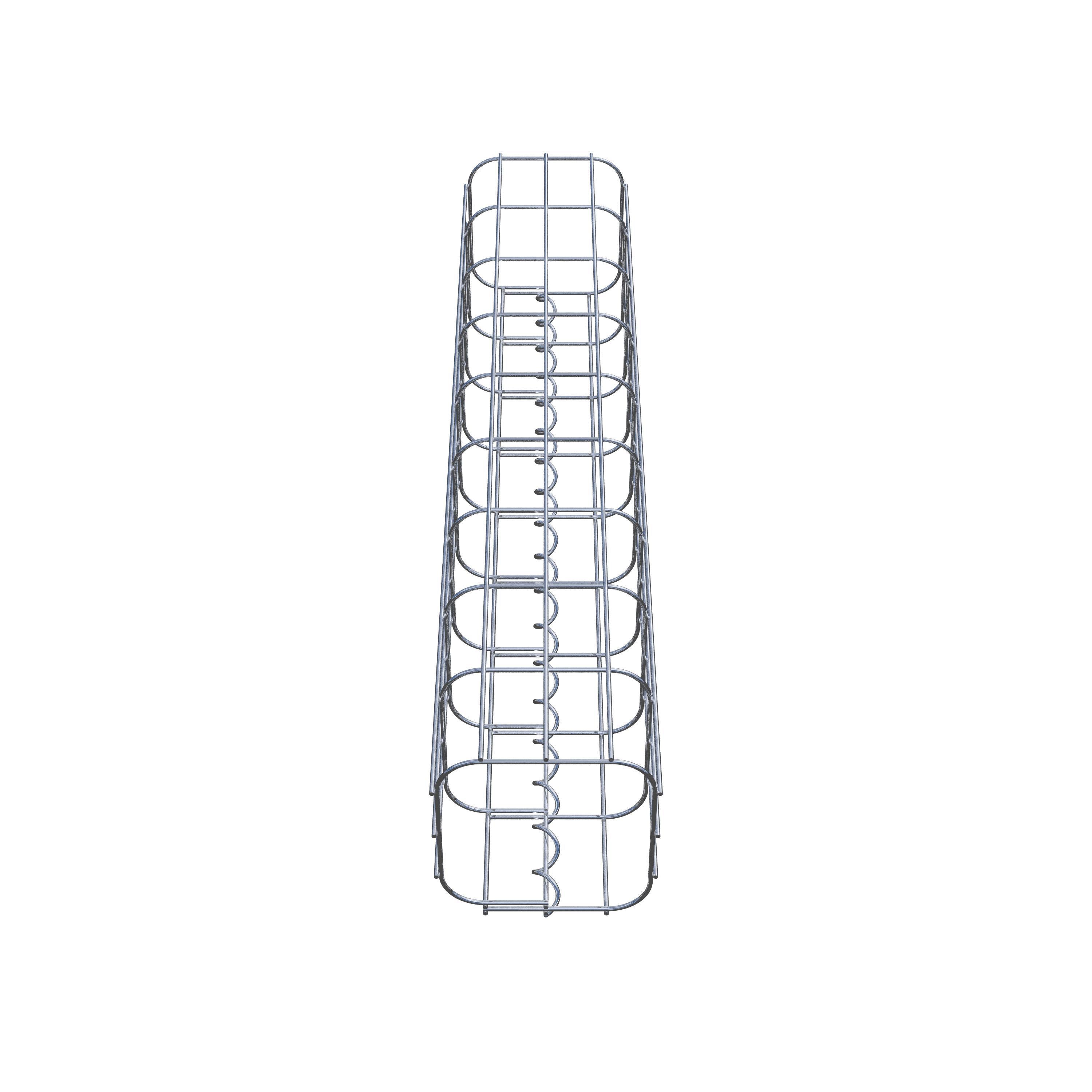 Gabionensäule 17 x 17 cm, MW 5 x 10 cm eckig