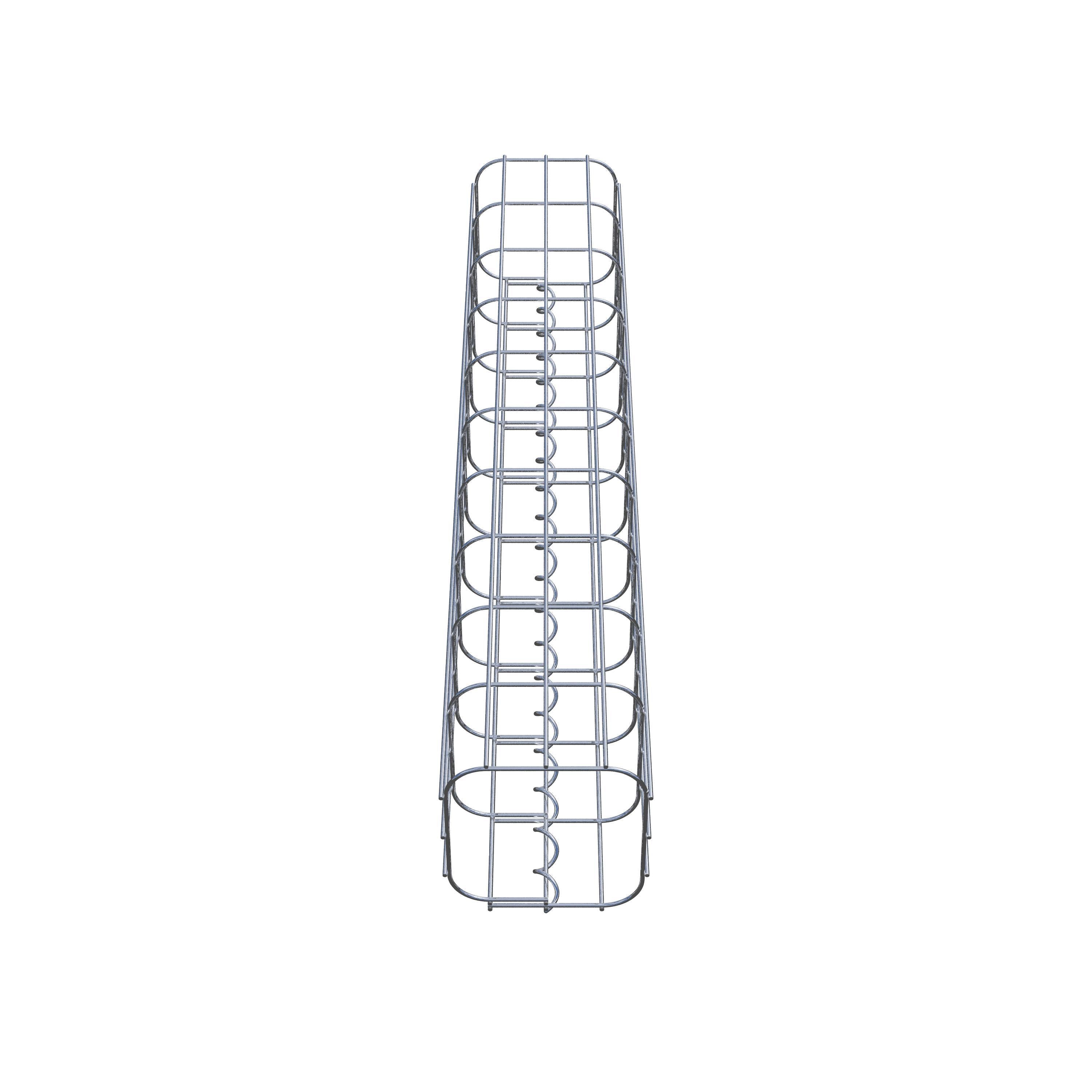 Gabionensäule 17 x 17 cm, MW 5 x 10 cm eckig
