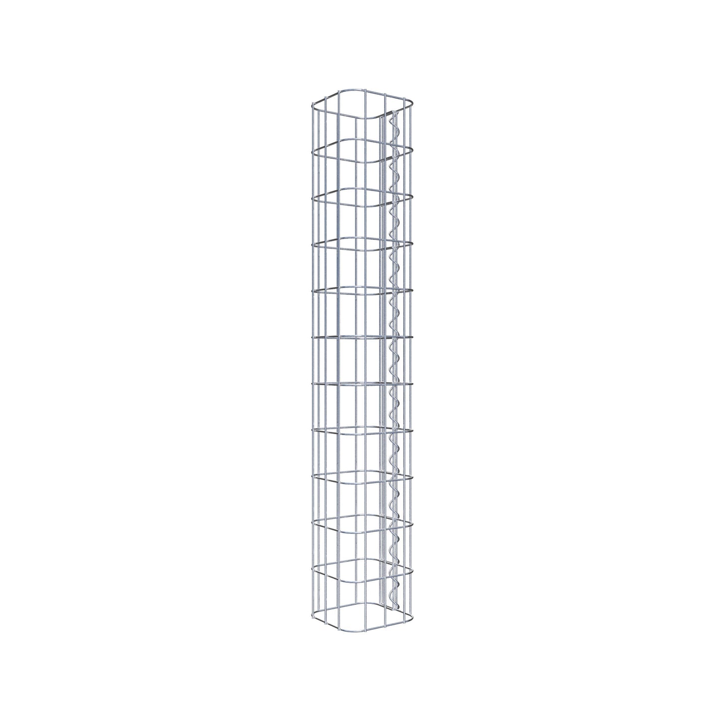 Colonne de gabion 17 x 17 cm, MW 5 x 10 cm carré