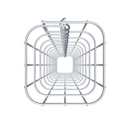 Colonne de gabion 17 x 17 cm, MW 5 x 10 cm carré