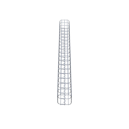 Colonne de gabion 17 x 17 cm, MW 5 x 10 cm carré