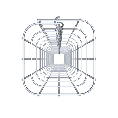 Colonne de gabion 17 x 17 cm, MW 5 x 10 cm carré