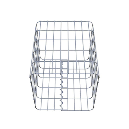Colonna di gabbioni 42 x 42 cm, MW 5 x 10 cm quadrati