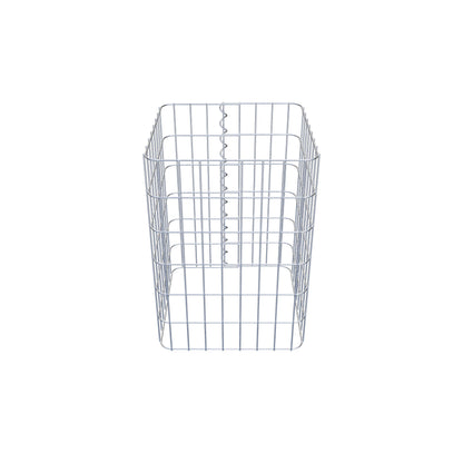 Colonna di gabbioni 42 x 42 cm, MW 5 x 10 cm quadrati