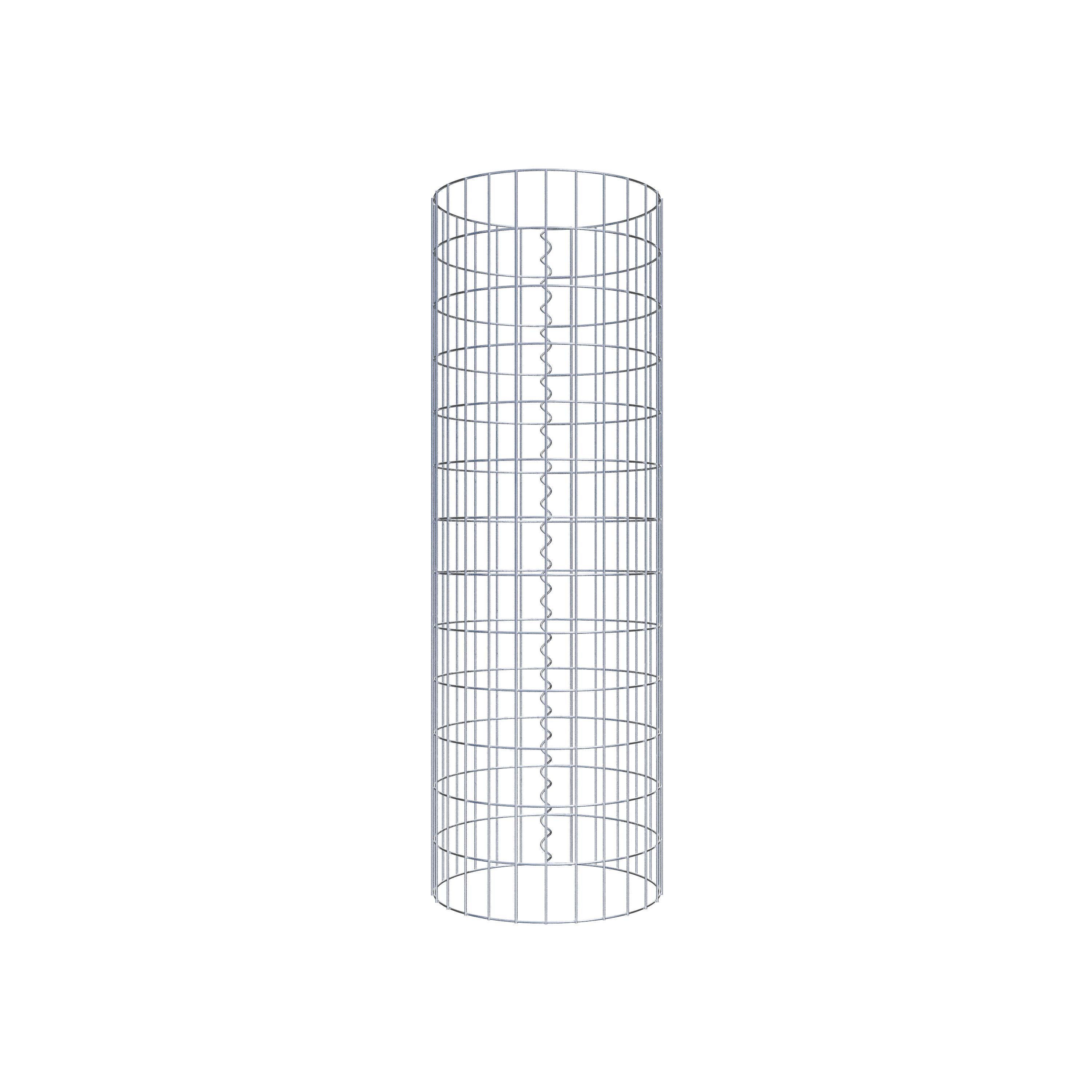 Gabionensäule Durchmesser 42 cm, MW 5 x 10 cm rund