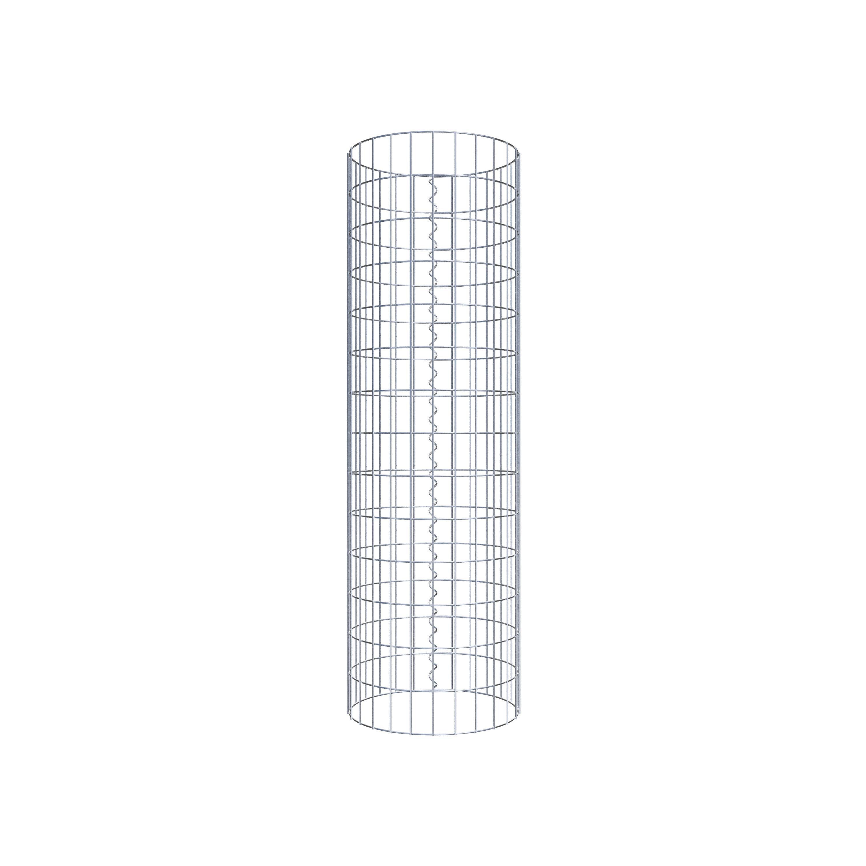 Gabionensäule Durchmesser 42 cm, MW 5 x 10 cm rund