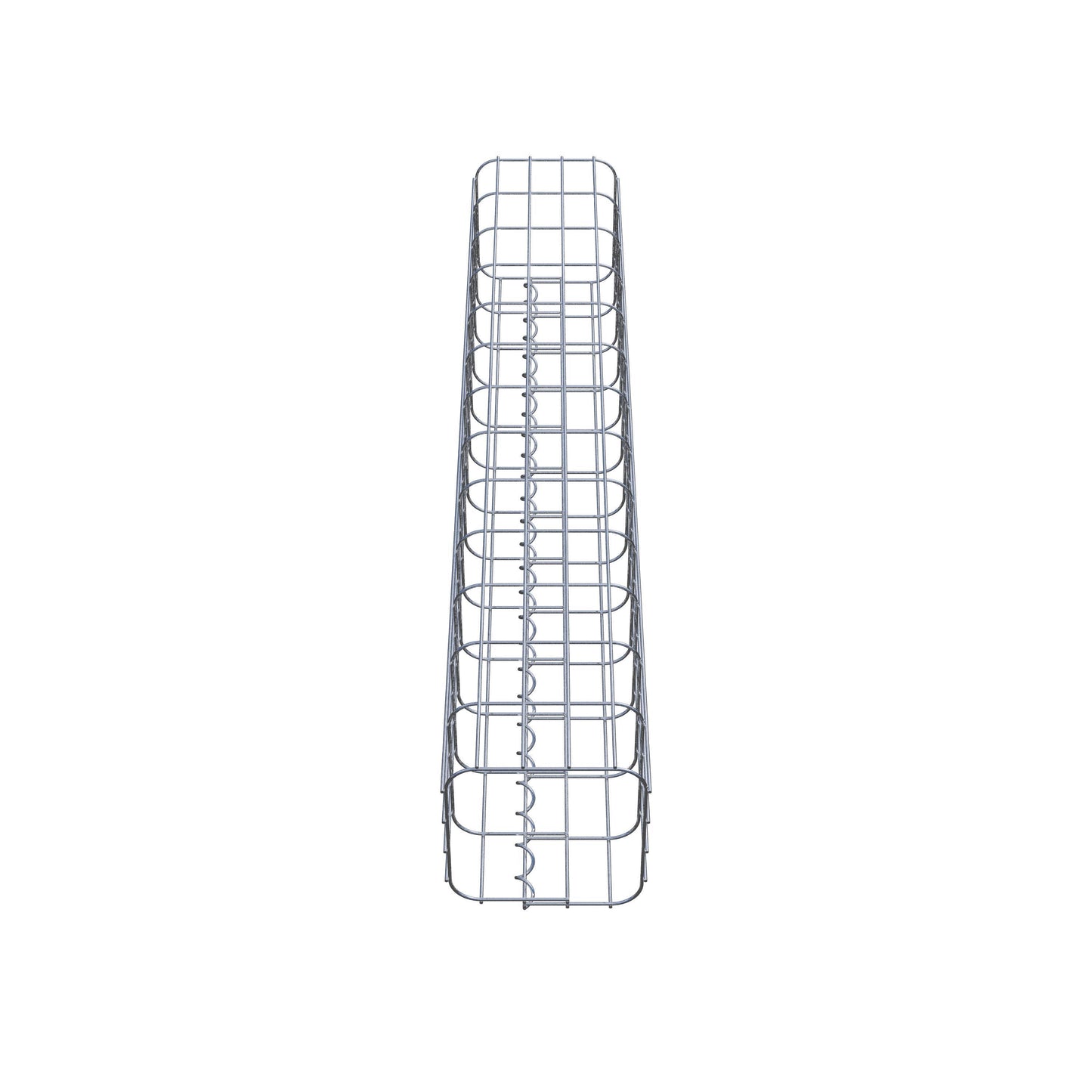 Colonna di gabbioni 22 x 22 cm, MW 5 x 10 cm quadrati