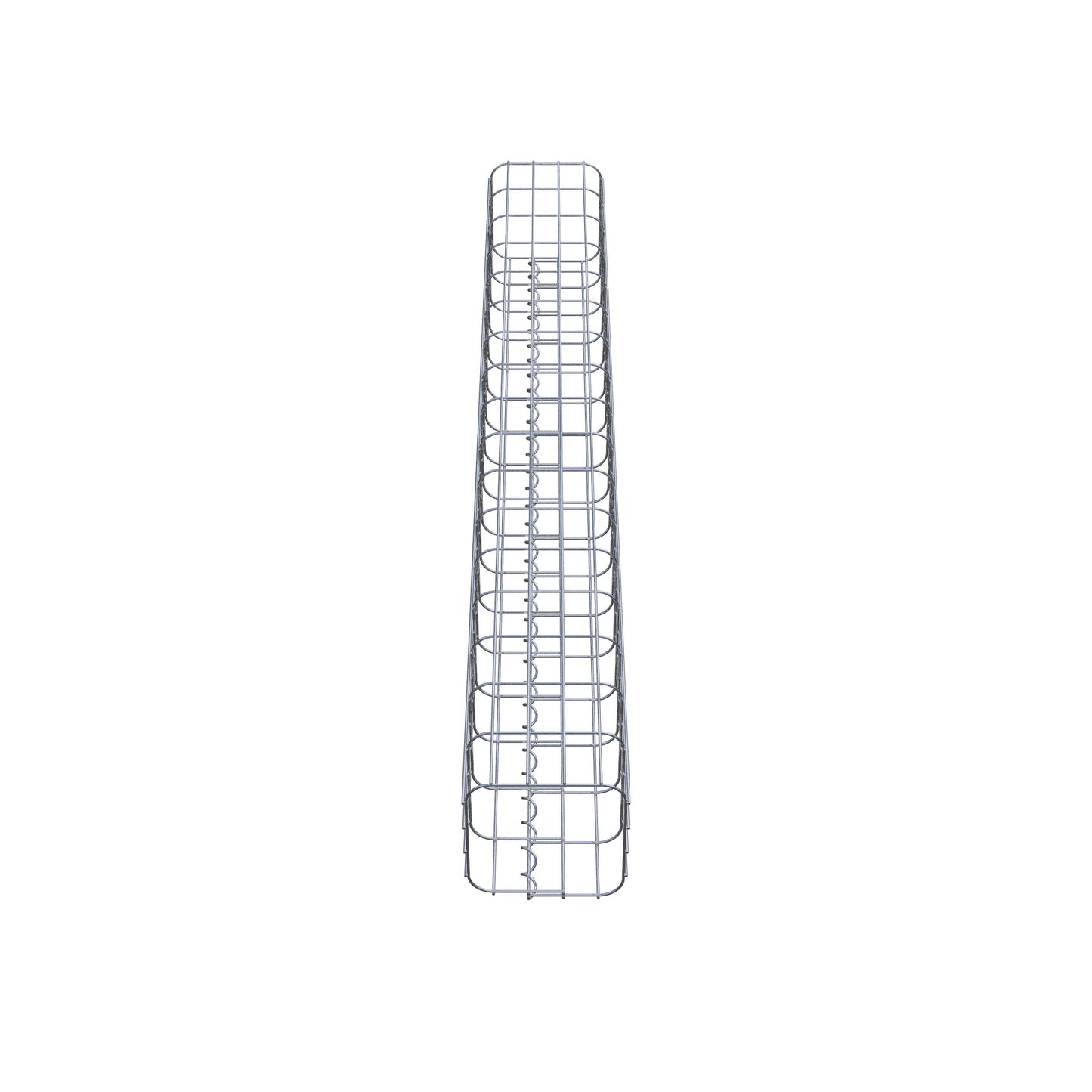 Colonna di gabbioni 22 x 22 cm, MW 5 x 10 cm quadrati