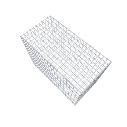 Gabion 100 cm x 80 cm x 50 cm (L x H x D), mesh size 5 cm x 10 cm, C-ring