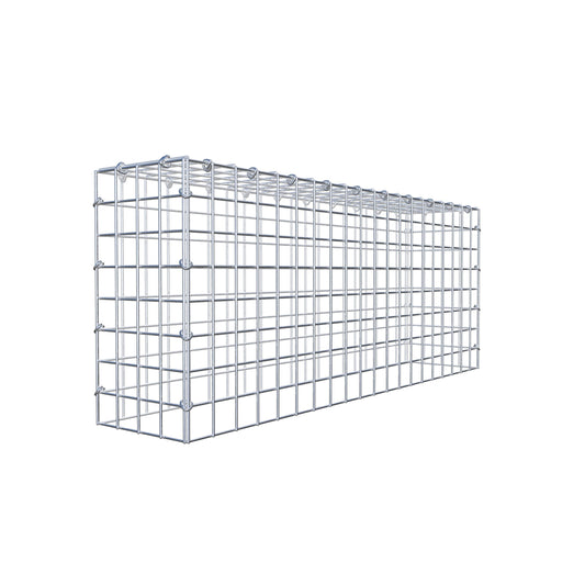 Mounted gabion type 3 100 cm x 40 cm x 20 cm (L x H x D), mesh size 5 cm x 5 cm, C-ring