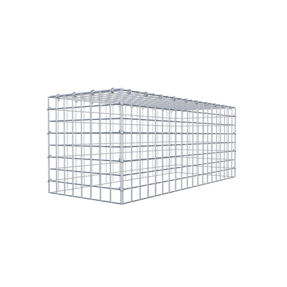 Monteret gabion type 3 100 cm x 40 cm x 40 cm (L x H x D), maskestørrelse 5 cm x 5 cm, C-ring